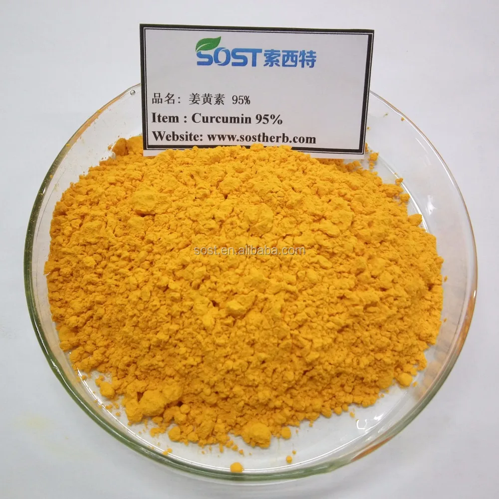 
High Quality Pure Curcumin 95% 99% Curcuma Longa Root Extract 