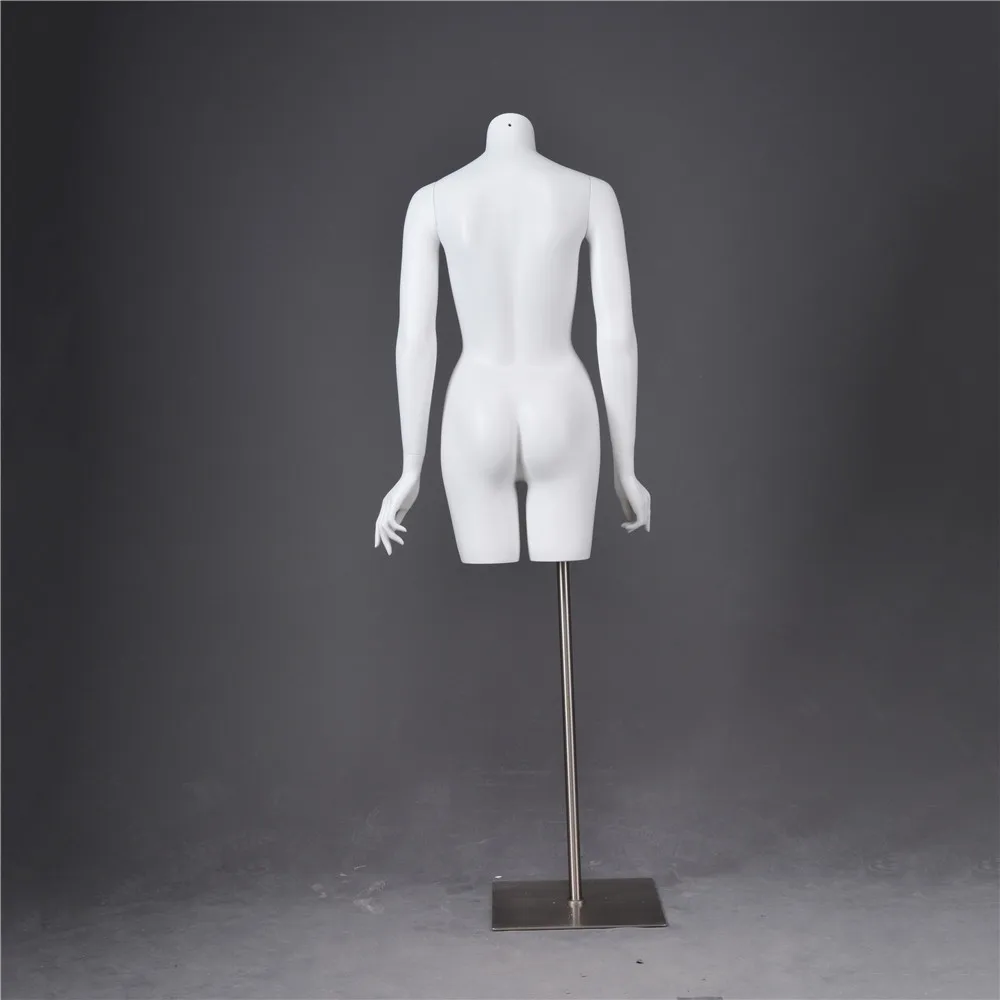 Half Body Female Fiberglass/Pu Mannequin Torso