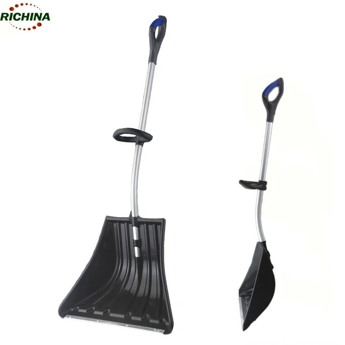 Two Grip Design Large Blade Ergonomic Handle Snow Scoop Shovel