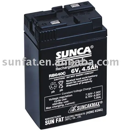 
(RB640C)Rechargeable Lead Acid Battery 