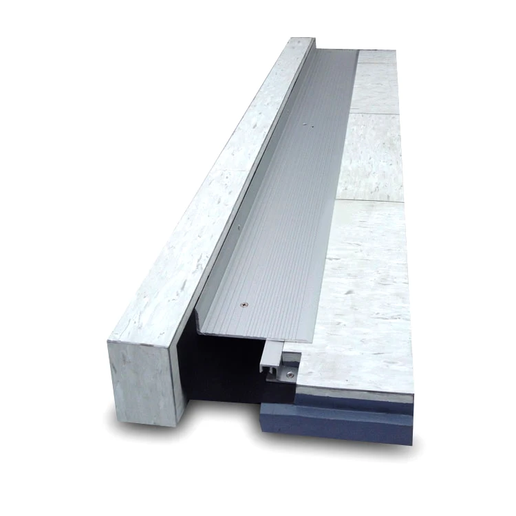 Metal Aluminum Expansion Joint Cover Plate for Marble Floor to Wall