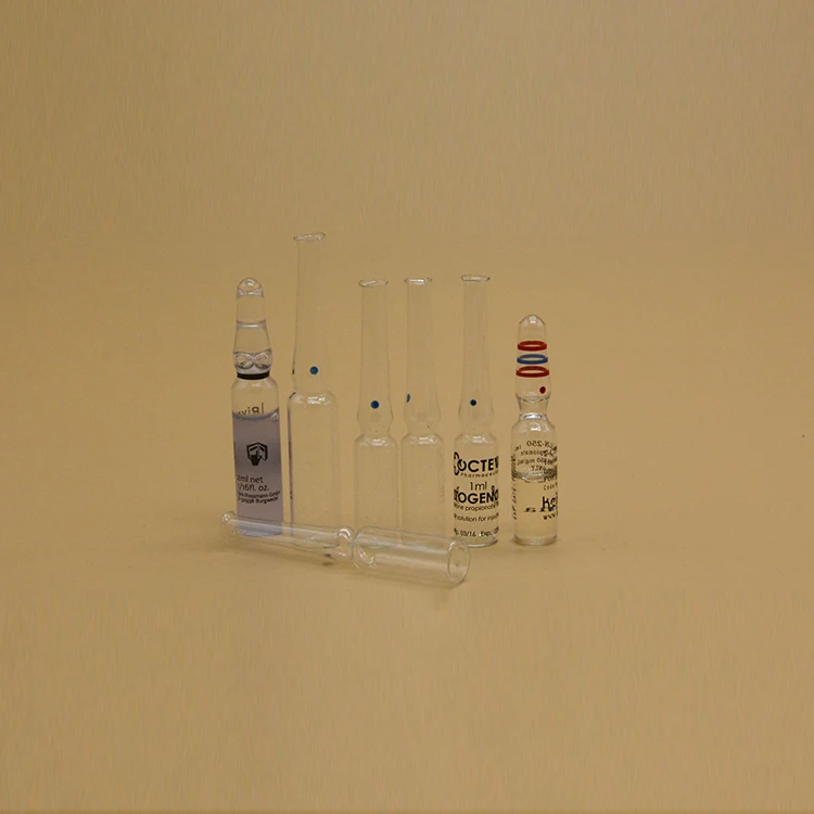Wholesale serum glass ampoule vial mini 1ml glass ampoule