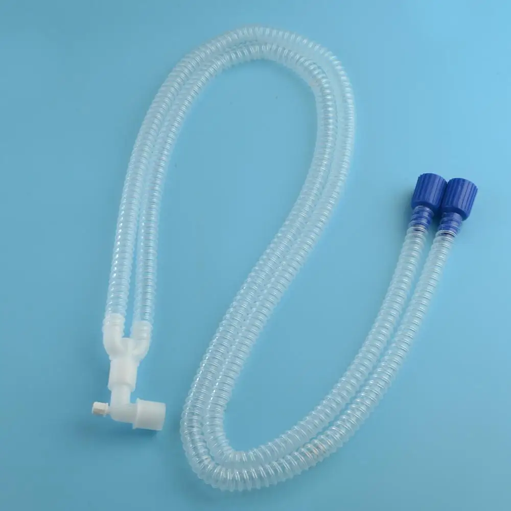 
Adult medical plastic anesthesia ventilator breathing circuit 