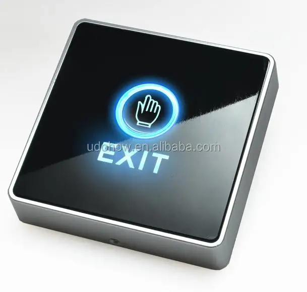 New aluminum door access touch sensor push exit push button