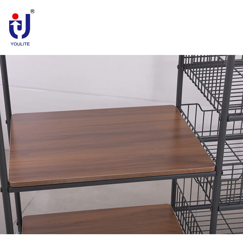 Kitchen 3 tier stainless steel microwave oven storage shelf / rack