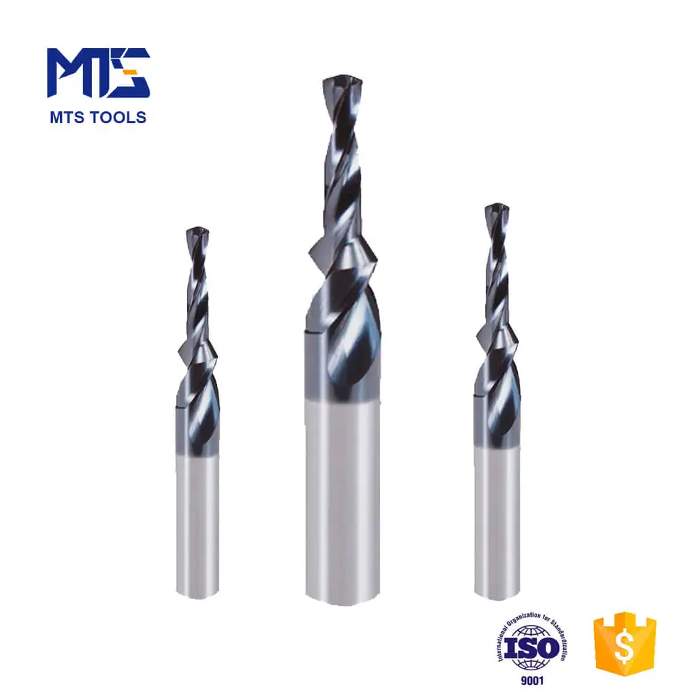 China Supplier wholesale discount price customized cnc milling tool tungsten carbide twist dril bit for mental