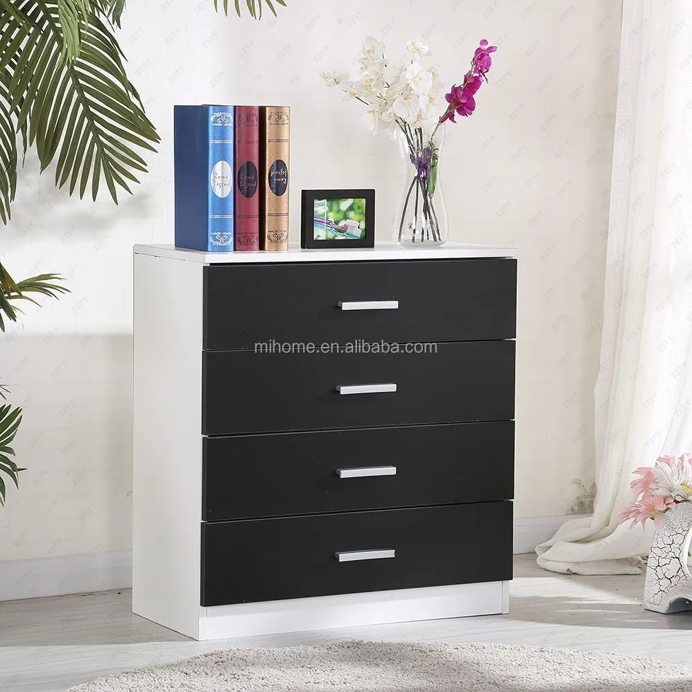sonoma oak color Chest of Drawers 4 Drawers Bedroom Contemporary Furniture
