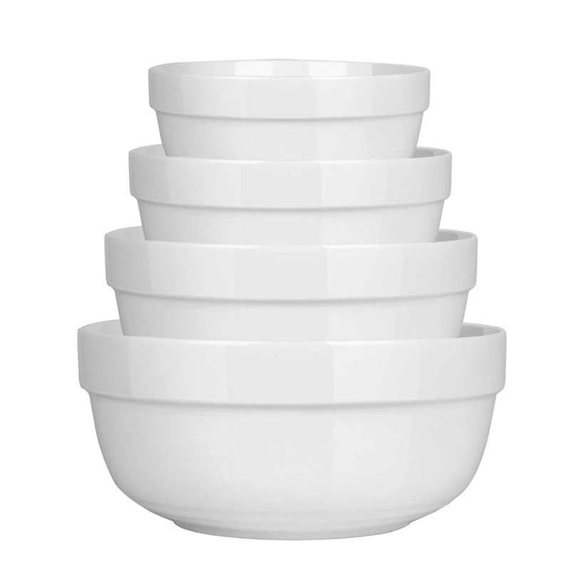 Hot Sale 2020 Porcelain White Custom Bowl Promotion Ceramic Rice Bowl