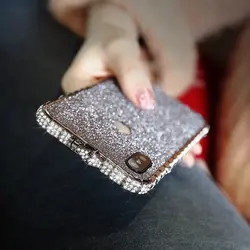 For iPhone X XR XS Max Case Luxury Bling Diamond Bumper For iPhone 8 7 6 6S Plus Case Glitter Rhinestone Snake Inlay Metal Frame