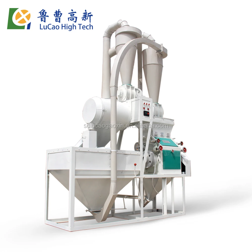 2016 hot sale 8Ton per day efficient 6FW-50 wheat milling atta maida machine