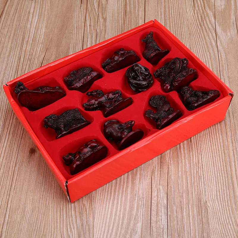 Chinese Horoscope Monkey Resin 12 Zodiac ornament