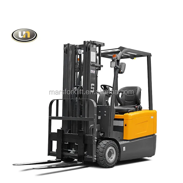 3 wheel electric forklift, 1.6t battery, CE certificate