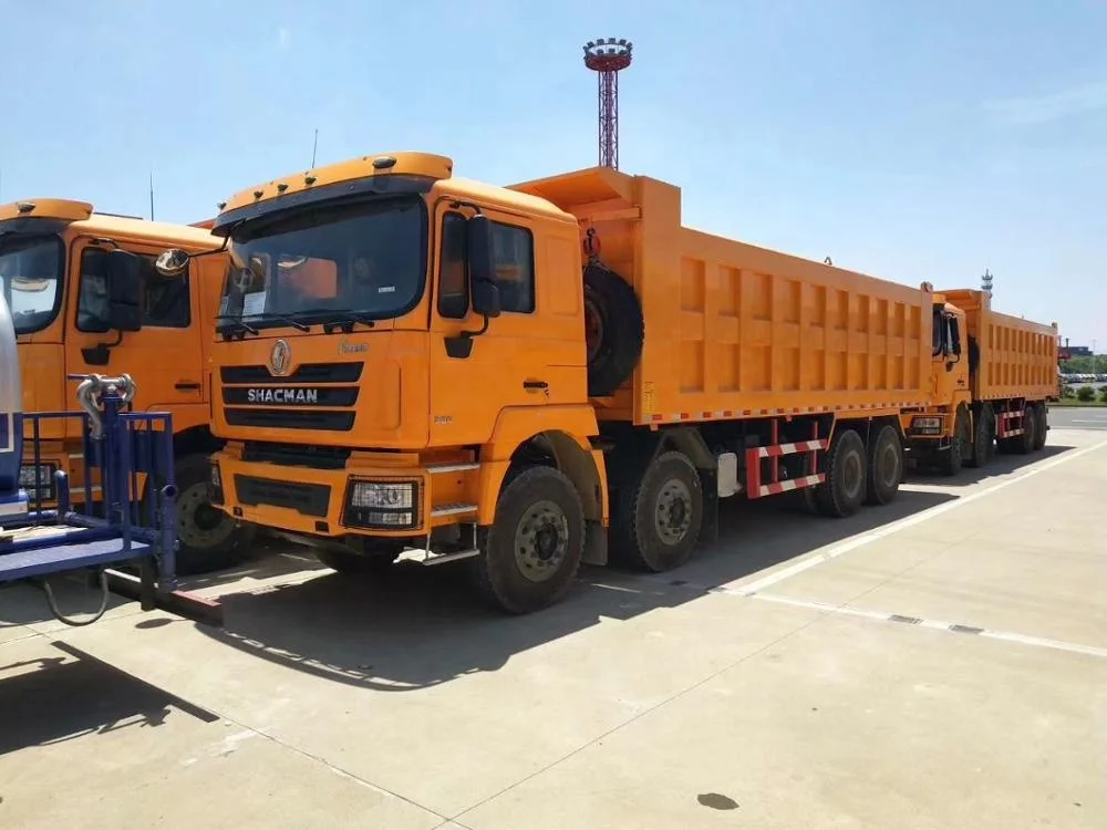 CLW Shacman 350hp manual 8x4 good quality dump truck for sale
