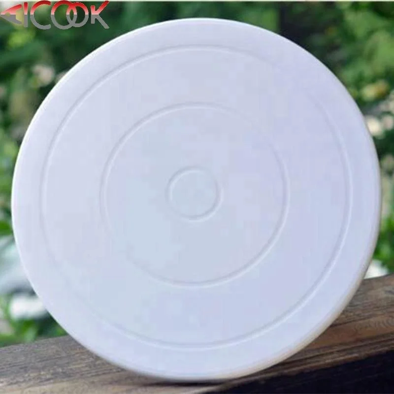 Low MOQ cake making plastic cake turntable