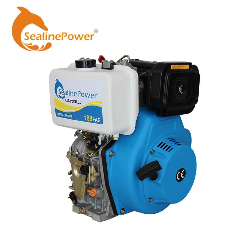 Прямые продажи с фабрики 10HP 12HP 14HP 16HP с воздушным охлаждением одноцилиндровый дизельный двигатель