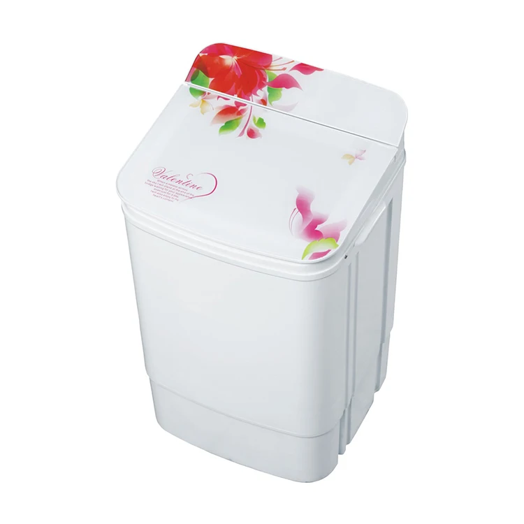 low noise single tub semi automatic mini clothes washing machine