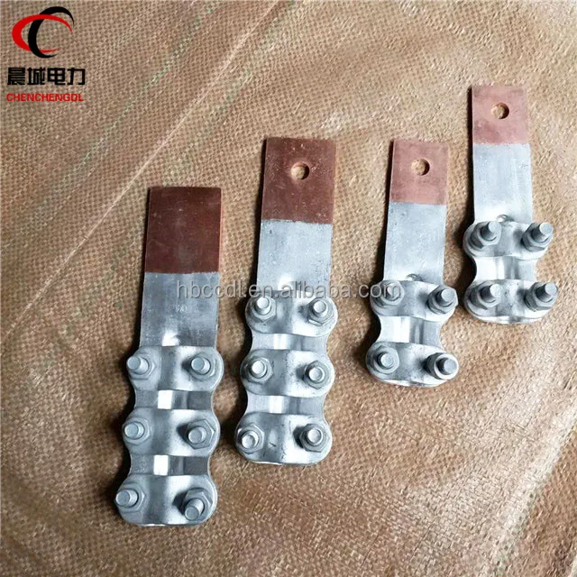 Factory good price SLG-F bimetallic terminal clamp / copper aluminum clamp / bolt type connecting clamp