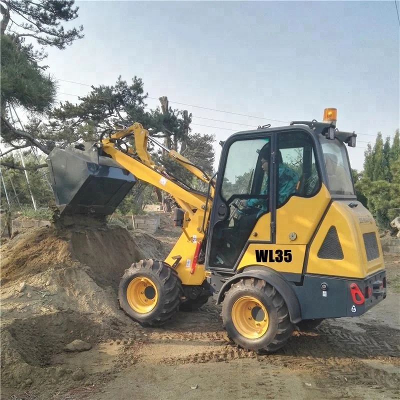 CE approved mini loader WL50 Hot sale wheel loader in European Markets