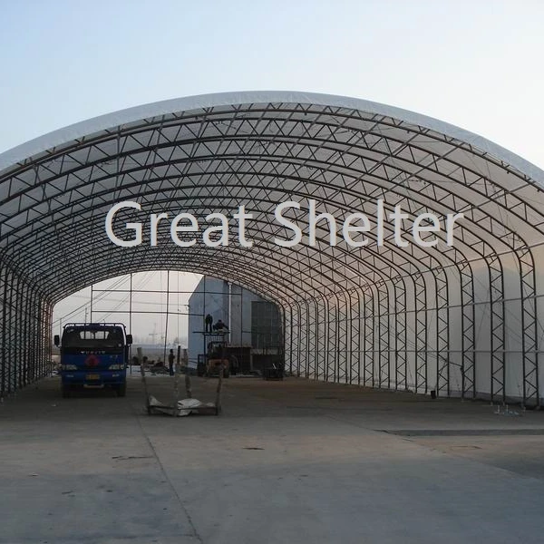 Large Space Truss Fabric Prefab Low Cost Industrial Steel Structure Shed Designs