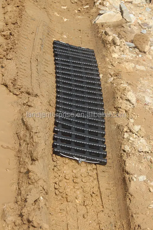 
Recovery tracks tire grip tracks car trailer pedophilic plate slip-resistant plate 