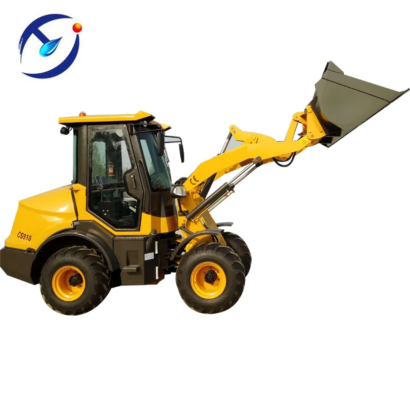 Мини-погрузчик на 1000 кг с китайской гидростатической системой передачи