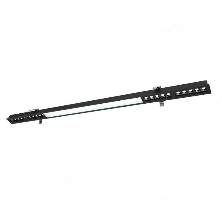 
Hot Non-flicker Aluminum Profile 1.2M 40W 4400lm Ceiling Recessed LED Linear Luminaire 