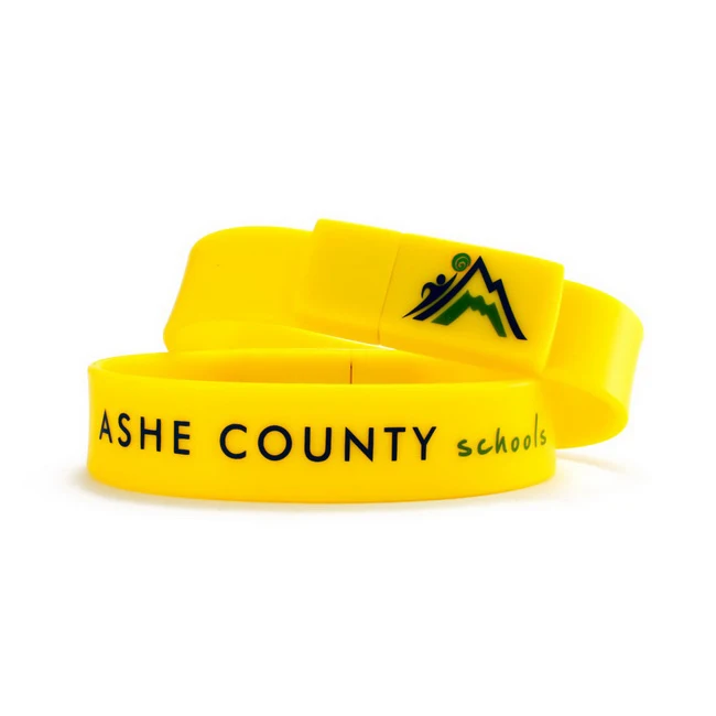 High Speed Wristband Bracelet USB Flash Memory Drives 8GB 16GB 32GB Silicone Pendrive Flash Drive