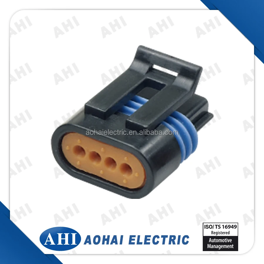 12162189 женский 4 контакт. пластик провод запечатаны электрический водонепроницаемый авто разъем