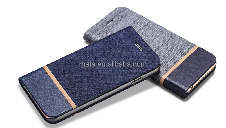 Флип Дело Чехол, Бизнес Мужчины Текстура Кожаный Чехол Для iPhone 6 Плюс