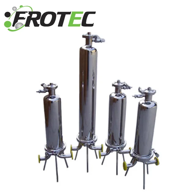 Water PP Sanitary Grade Stainless Steel Micro Filter Housing with Cartridge