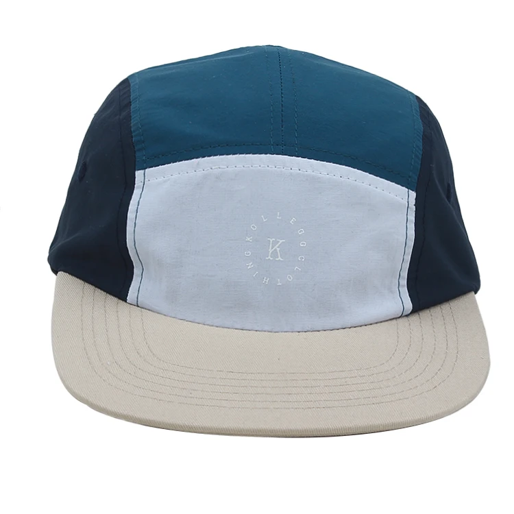  Неструктурированных 5 панель нейлон бейсбольная кепка