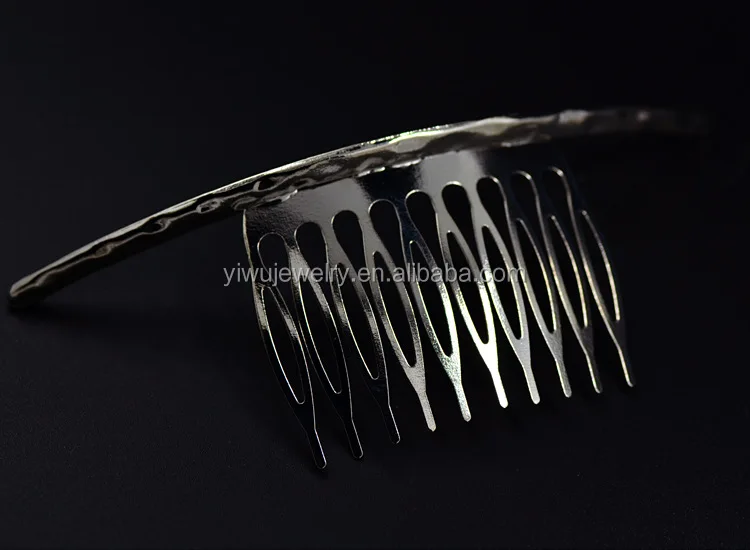 H36-029 metal comb hair clips women unique personalized italian hair accessories