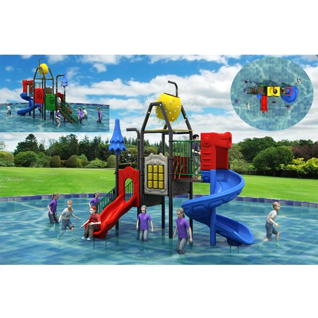 swimming pool water slide