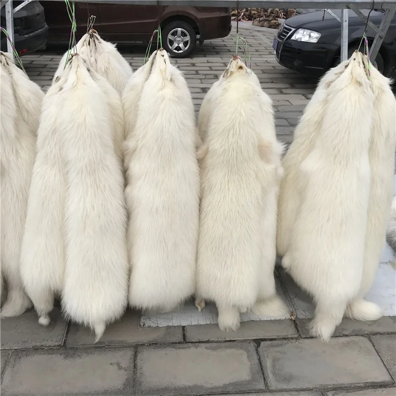 
animal fur use for coat real best quality fox fur pelt 