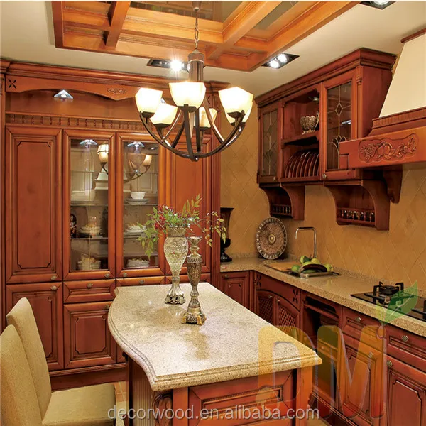 country designed wooden  custom kitchen islands for sale