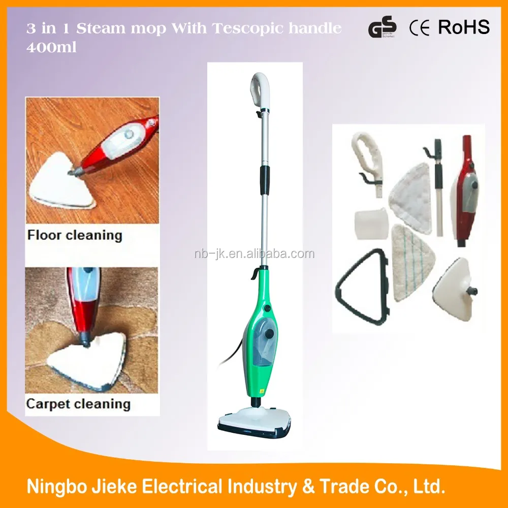 
1300W 220V multifunction power electric steam mop x12 with CE GS ROHS 