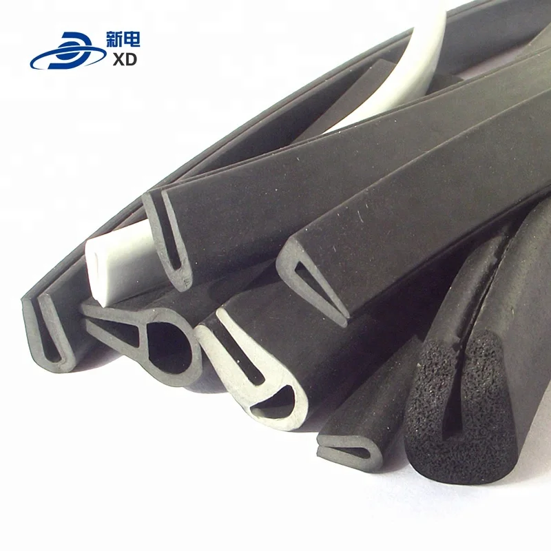 EPDM car door protector u channel black moulding trim strip edge guard rubber seal strip for door car