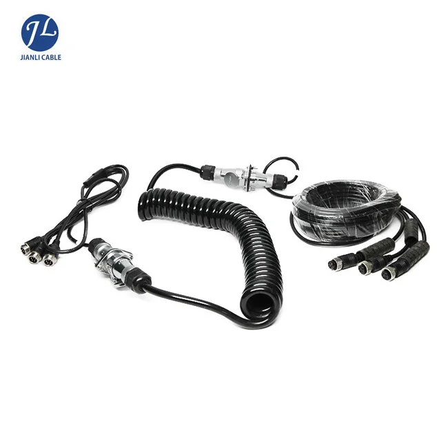 Heavy Duty 7 контактный разъем винта кабели для реверсивного заднего вида комплект автомобиля Грузовик Караван