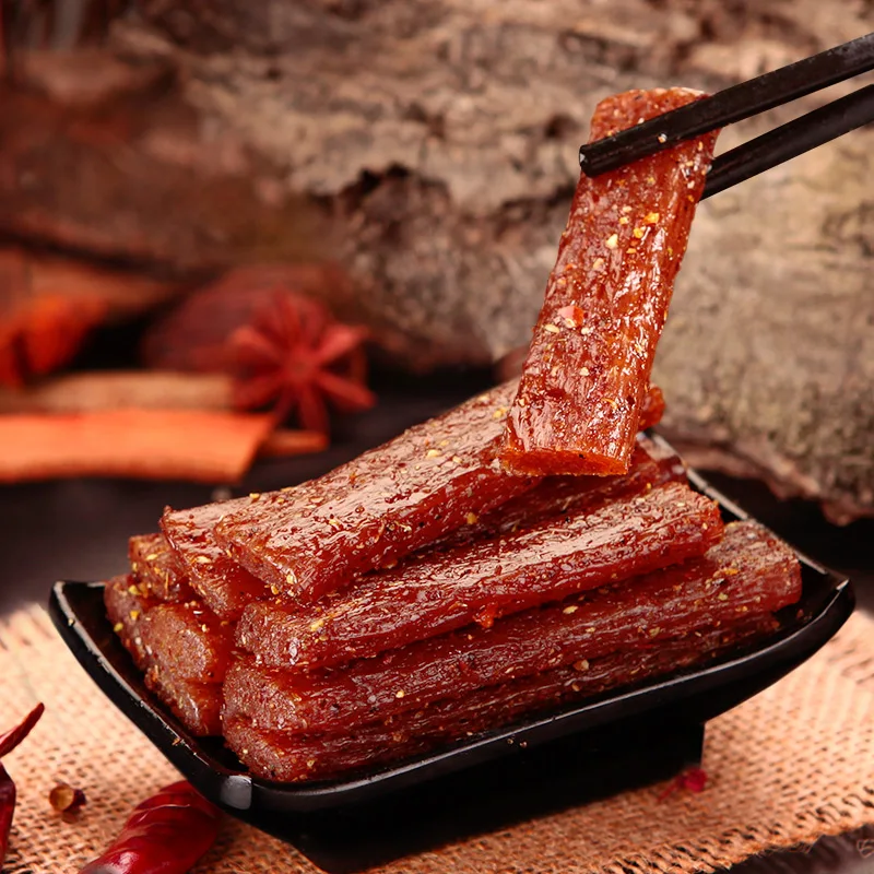 ShuDaoXiang Spicy Strip 298g Per Bag 80 Bags Per Carton Chilli Snack Spicy Gluten Sticks Latiao