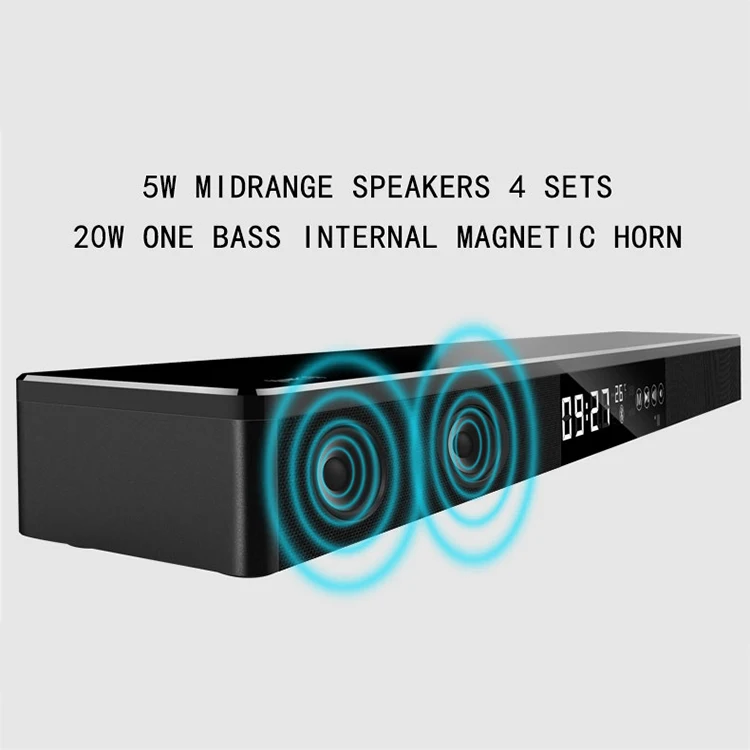 
Hot Touch Control Wireless Sound Bar Home Theatre System With Subwoofer 