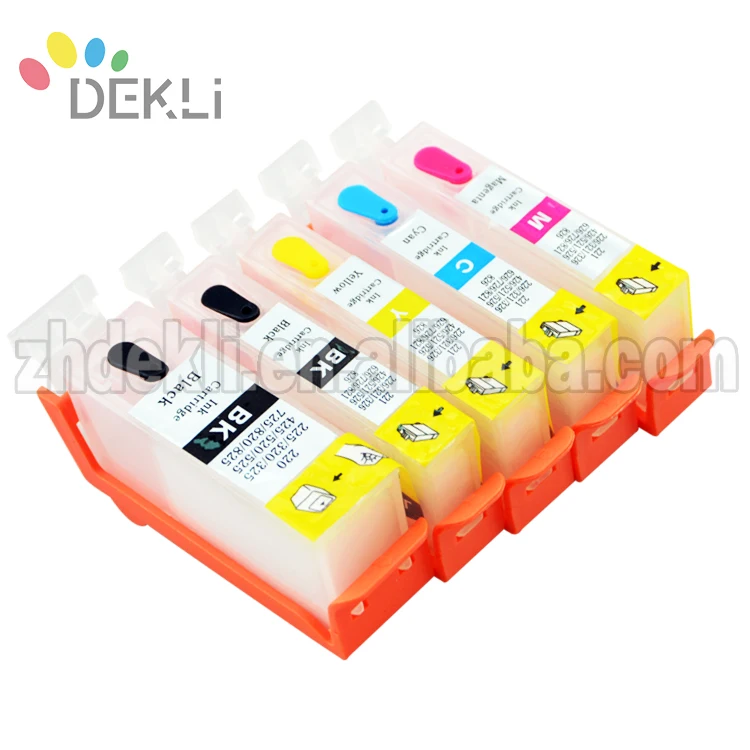Ciss ink cartridge for Canon MP628 MX638 MP648 Refill ink cartridge with Reset chip