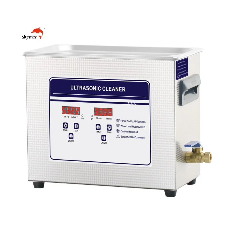 FCC CE по ограничению на использование опасных материалов в производстве PSE достичь Ультразвуковой очиститель 6 литров 40 кгц цифровой сверхзвуковое очистительное оборудование