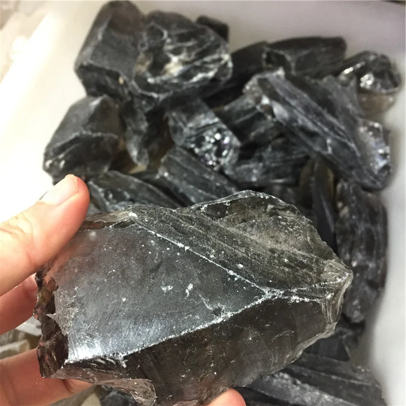 Wholesale Natural Large Piece Rough Smoky Quartz Crushed Stone