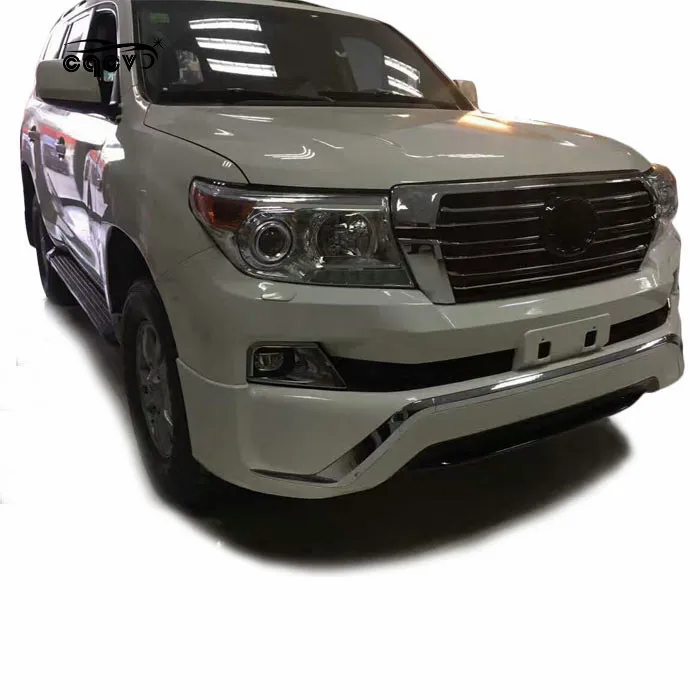 Body kit for 2008-2015 Toyota Land Cruise&r upgrade to 2016 Toyota Lan&d Cruiser front bumper rear bumper taillight geiller