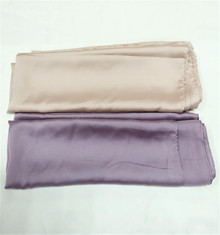 Wholesale Bulk Long Satin Shawl Head Scarf Plain Style for Adult Muslim Women Dyeing Bulk Ethnic Scarves & Shawls