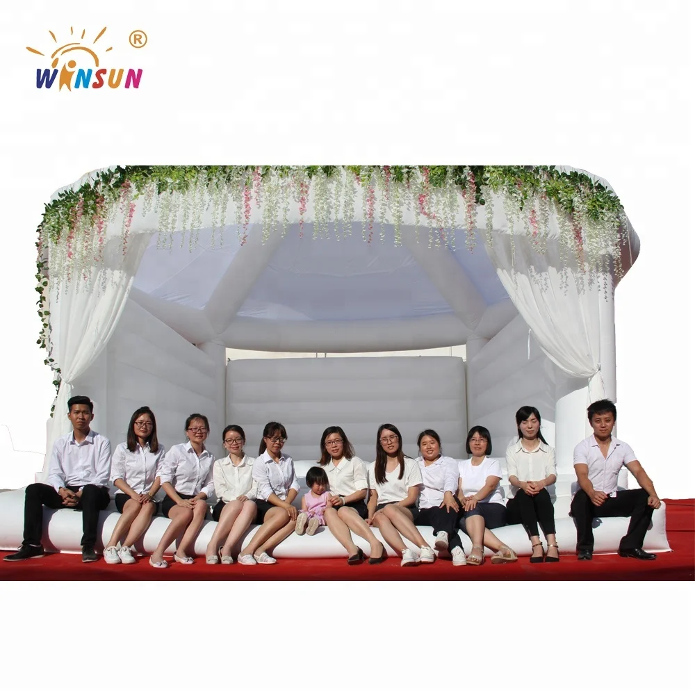 white inflatable wedding bouncy castle wedding bouncer wedding bouncy castle bounce house