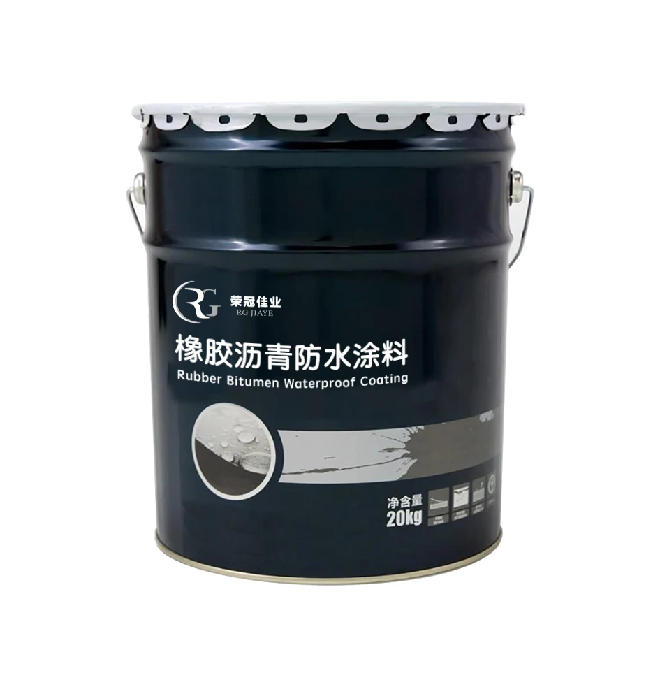 Liquid rubber bitumen waterproof coating for building