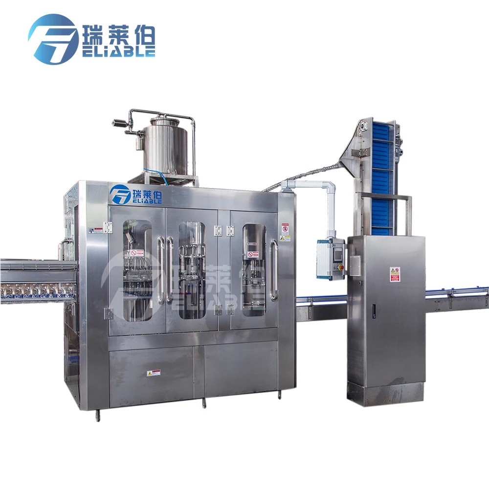 
Middle Capacity Automatic Formula Juice / Fresh Fruit Juice Filling Plastic Bottle Machine 