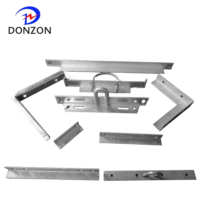 11kv 33kv galvanized steel cross arm angel iron angel steel