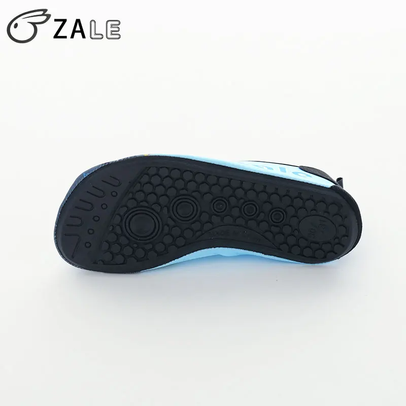 ZALE Custom Summer Sandals Waterproof Girls Plastic Swimming Rubber Neoprene Silicone Aqua Water Kids Beach Shoes